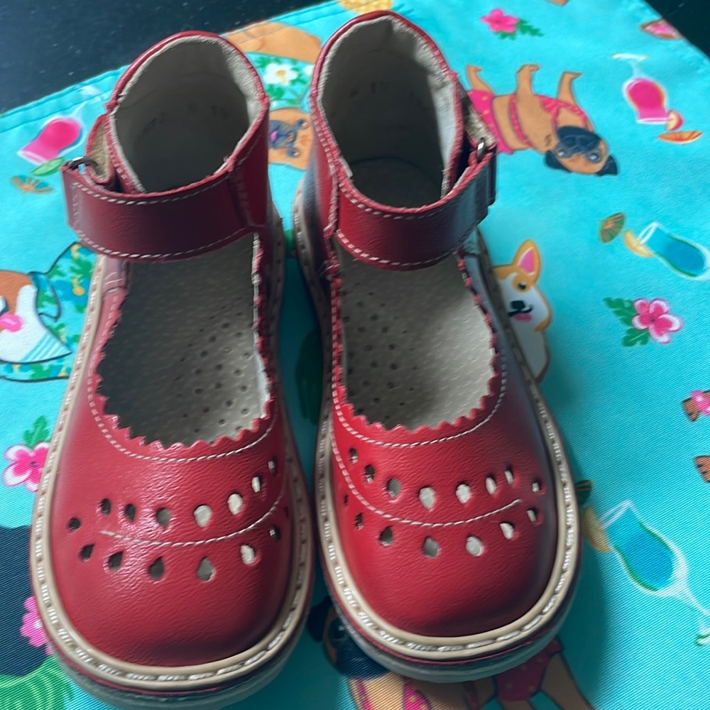 (SOLD) Red Mary Jane Shoes